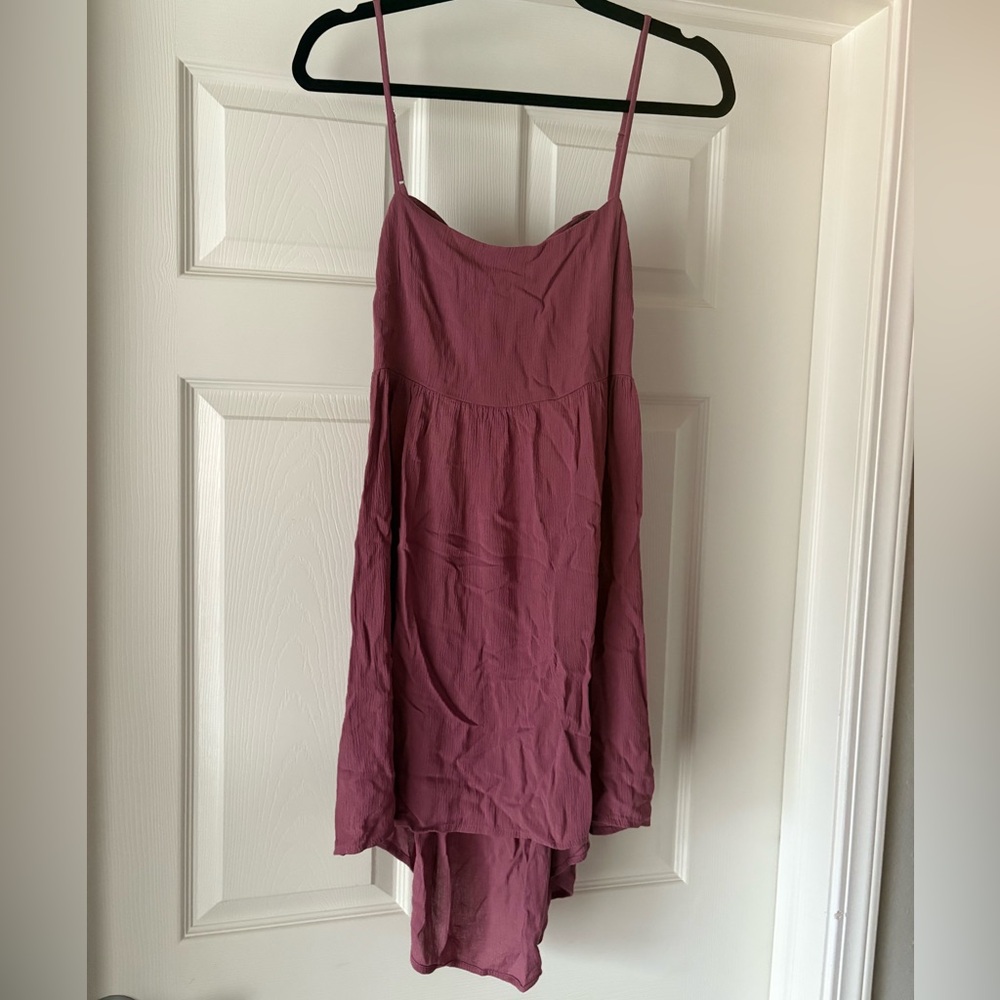 Open back dress